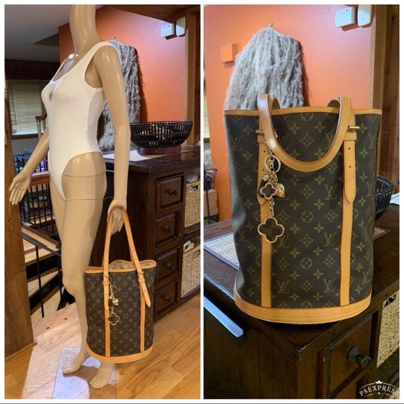 ❌❌SOLD❌❌🎁AUTH LV BUCKET GM GORG EUC CLASSIC🎁 - Picture 2 of 9